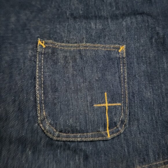 Christian Bikers Association Blue Denim Vest MC Abbotsford BC Canada Handmade - Picture 5 of 14